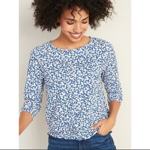 Old Navy Lettuce Hem Top